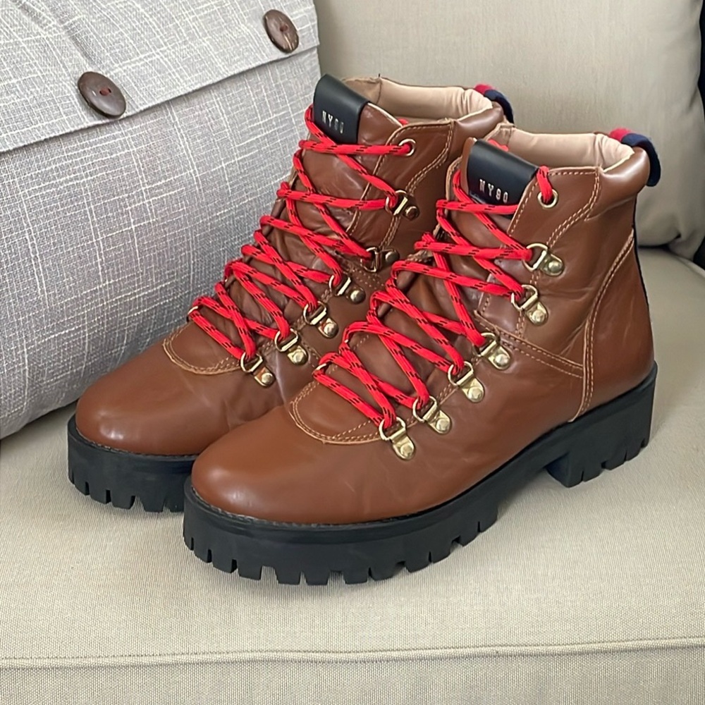 Steve Madden Leather Hiking Boots
